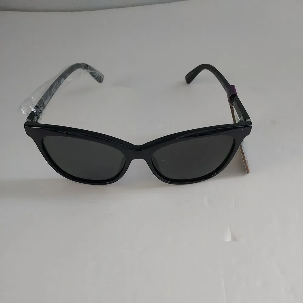 Foster Grant Tru Polar Women's Black Sunglasses With Color Enhancement NEW